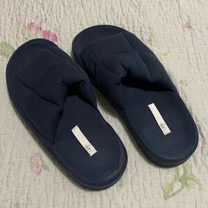 Skin Cozy Navy Blue Slippers